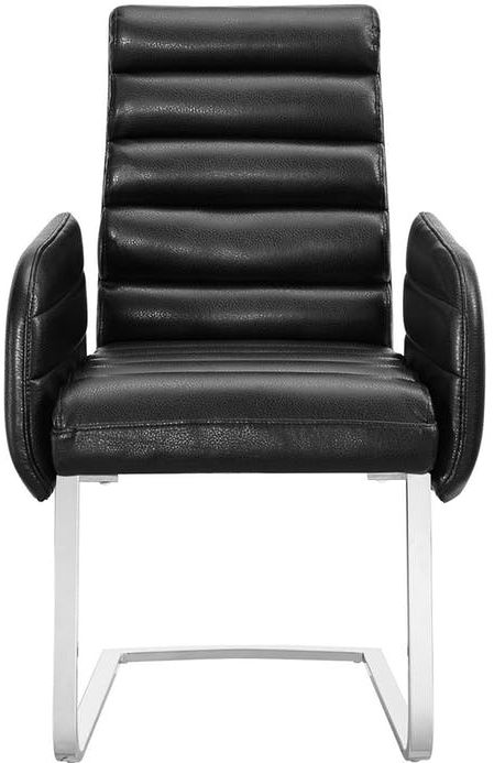 Elements International Beau Black Arm Chair