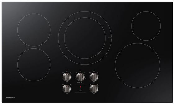 Samsung 36" Black Electric Cooktop