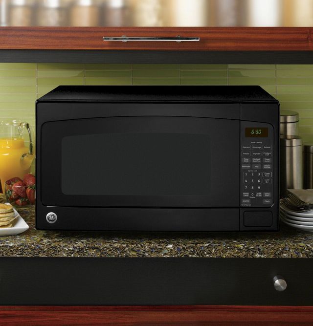 GE® 2.0 Cu. Ft. Black Countertop Microwave 3