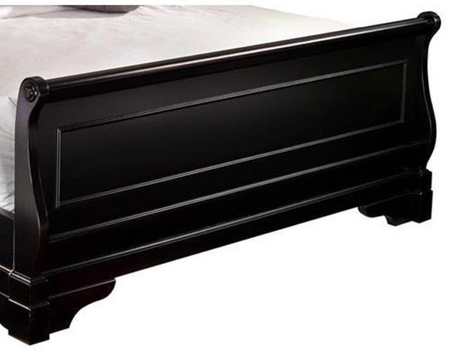 New Classic® Home Furnishings Belle Rose Black Cherry Eastern King Sleigh Bed-2