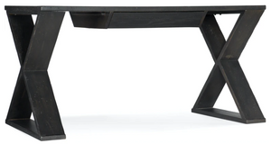 Hooker® Furniture Dark Charcoal X Base Writing Desk