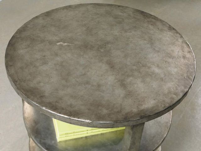 Hooker® Furniture Melange® Maverick Silver Table-1