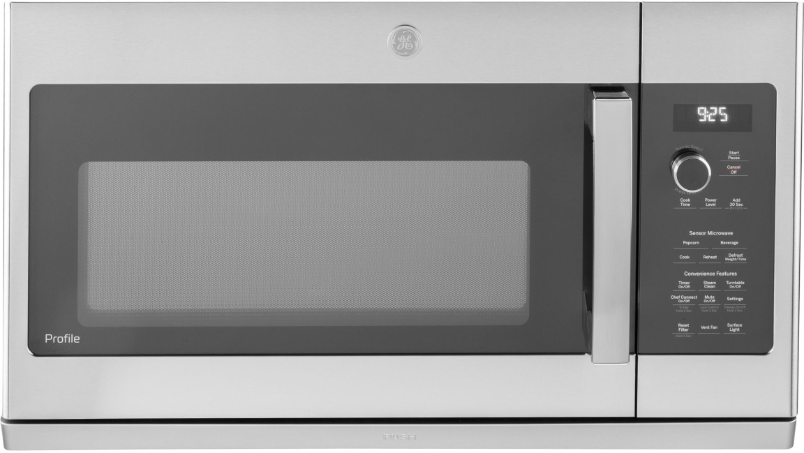 GE Profile™ 2.2 Cu. Ft. Stainless Steel Over The Range Microwave