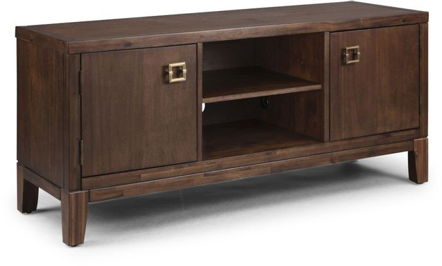 homestyles® Bungalow Brown Entertainment Center-0