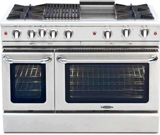 Capital Culinarian 48" Stainless Steel Pro Style Natural Gas Range