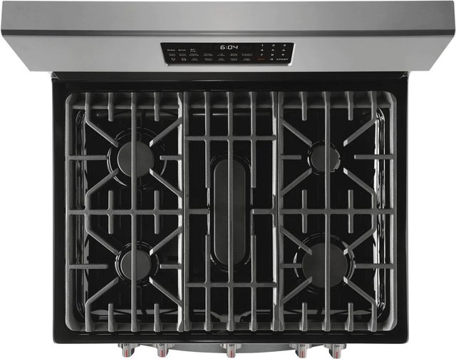 Frigidaire Gallery® 30" Stainless Steel Free Standing Gas Range with Air Fry 7