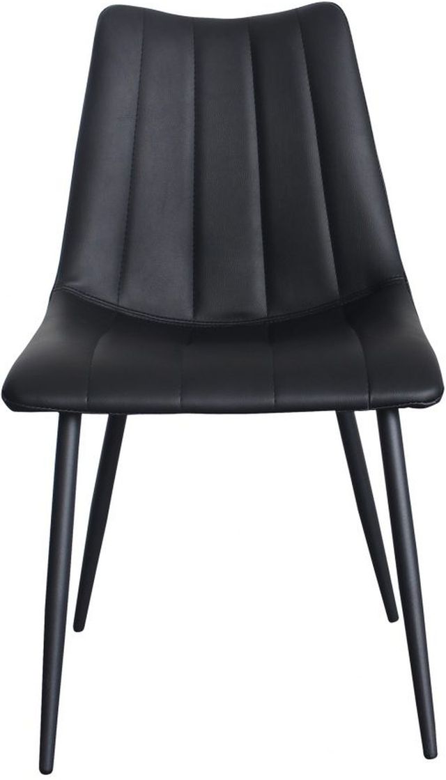 Moe's Home Collection Alibi Matte Black Dining Chair 3