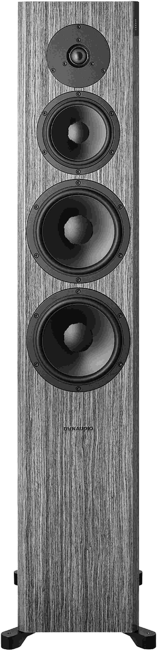 Dynaudio® Focus 60 XD Grey Oak High Gloss 18cm MSP Wireless Floor Standing Speaker