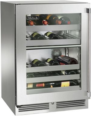 Perlick® Signature Series 5.0 Cu. Ft. Panel Ready Frame Outdoor Dual-Zone Wine Cooler