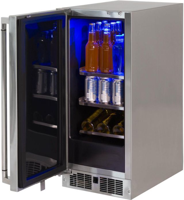 Lynx® Professional 15” Outdoor Refrigerator-Stainless Steel-1