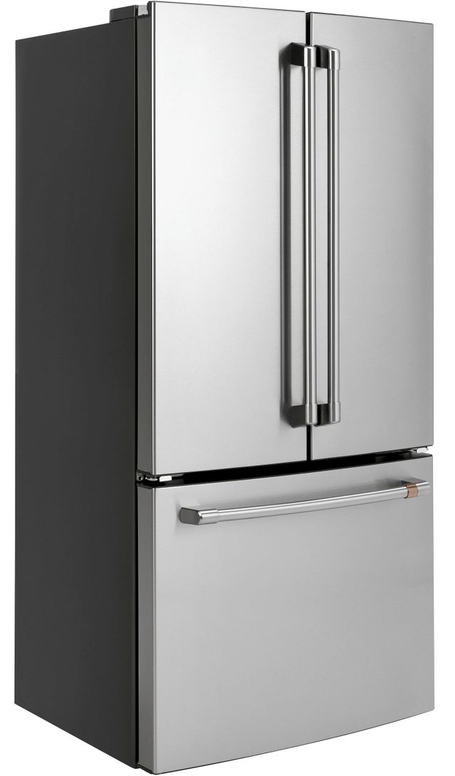 Réfrigérateur à portes françaises à profondeur de comptoir de 33 po Cafe™ de 18,6 pi³ - Acier inoxydable 9