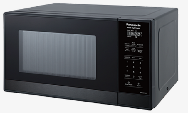 Panasonic 0.9 Cu. Ft. Black Compact Countertop Microwave 1