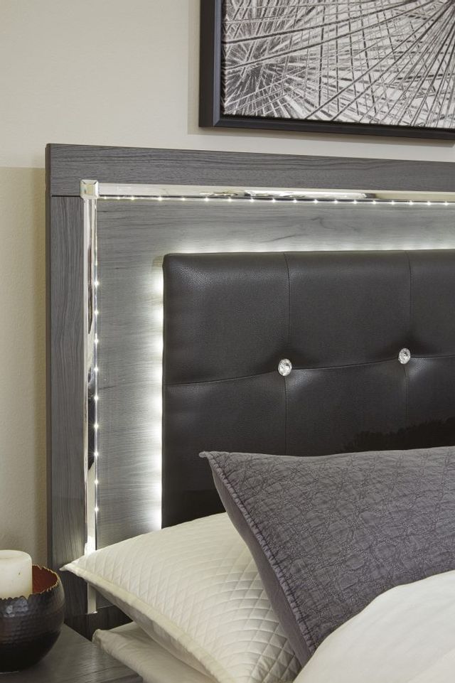 Tête de lit à panneaux Lodonna en tissu gris Signature Design by Ashley® 5