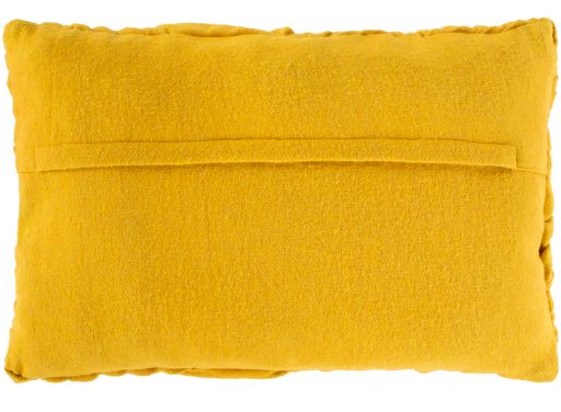 Surya Alana Mustard 14" x 22" Toss Pillow with Polyester Insert 3