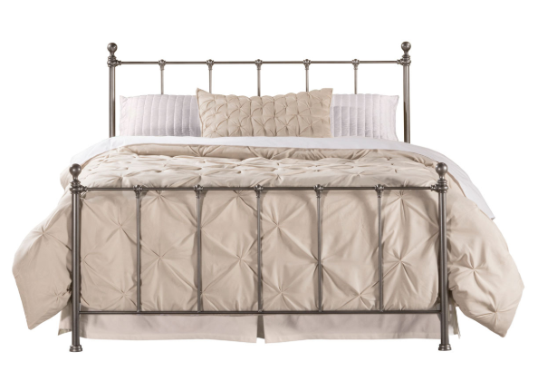 Hillsdale Furniture Molly Black Steel Queen Bed