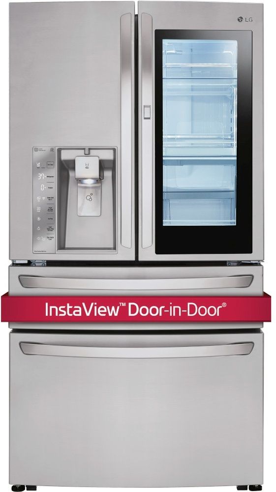 Réfrigérateur à portes françaises de 36 po LG® de 22,5 pi³ - Acier inoxydable