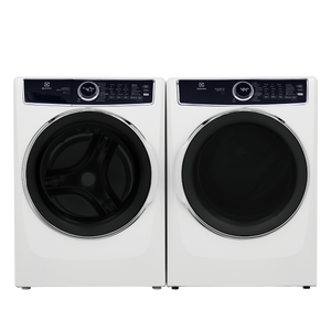 Electrolux Front Load Gas laundry pair with 4.5 Cu. Ft. Washer with SmartBoost® Plus Wash and 8.0 Cu. Ft. Dryer with Balanced Dry™ and Instant Refresh