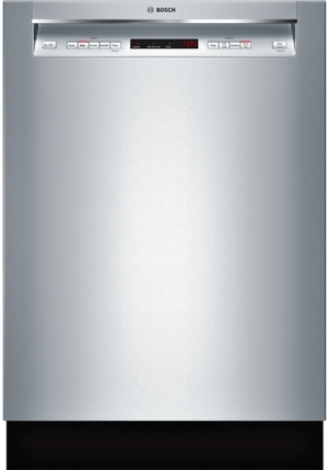 Bosch® 300 Series 24" Stainless Steel Built In Dishwasher