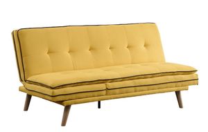 ACME Furniture Savilla Yellow/Oak Adjustable Sofa