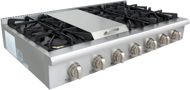 Thor Kitchen® Professional 48" Stainless Steel Gas Rangetop 3