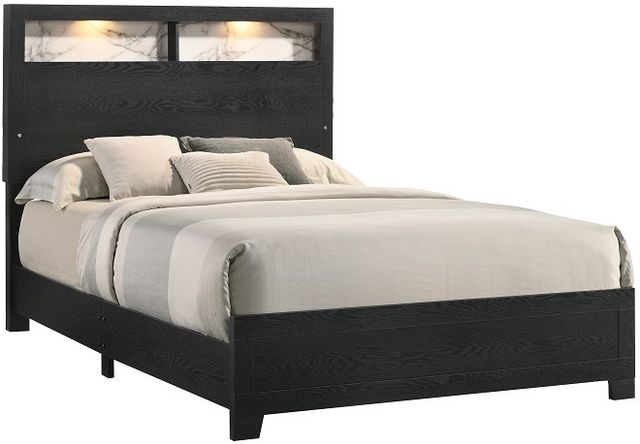 Crown Mark Candence Black Queen Bed-0