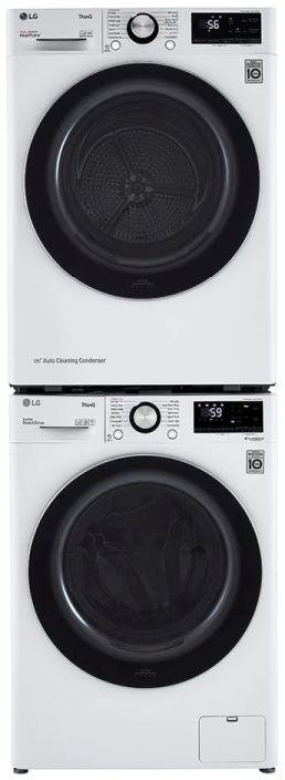 LG 2.4 Cu. Ft. White Front Load Washer 10