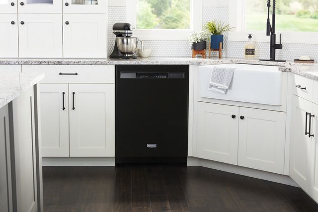 Maytag® 24" Black Front Control Built In Dishwasher 9