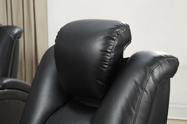 Coaster® Delange 3 Piece Black Power Reclining Living Room Set 7