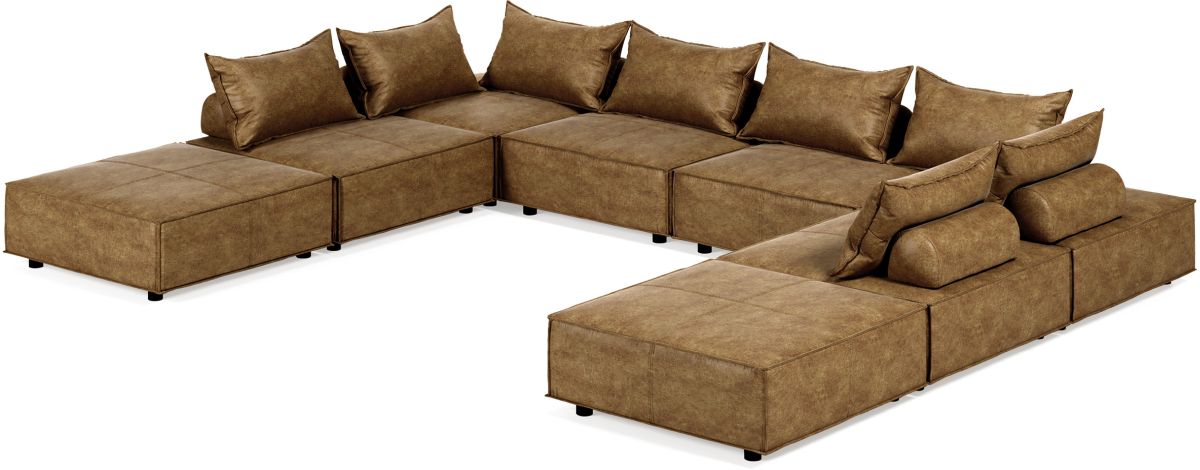 Signature Design by Ashley® Bales 8-Piece Brown Modular Seating