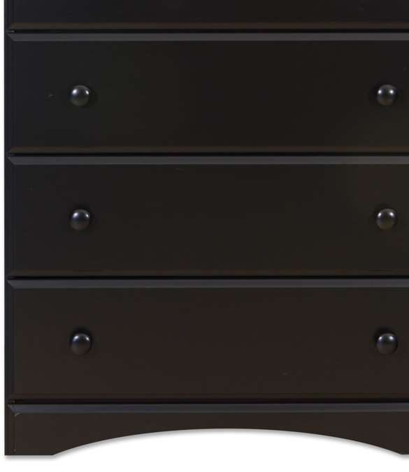 Perdue Woodworks Solid Black Chest 1