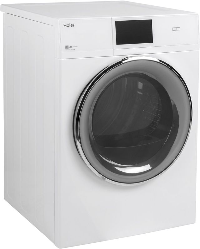 Haier 4.3 Cu. Ft. White Front Load Electric Dryer 7
