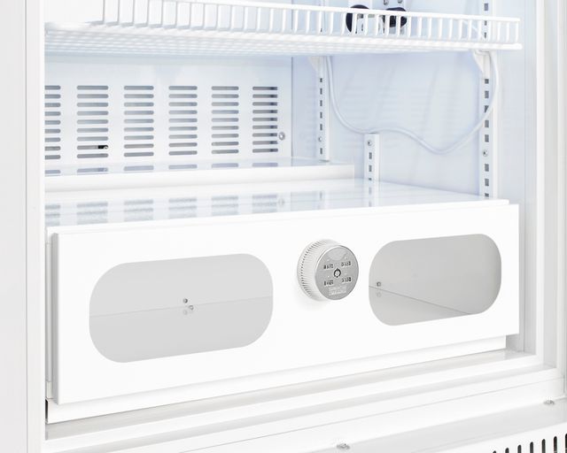Accucold® White Interior Storage Compartment 5