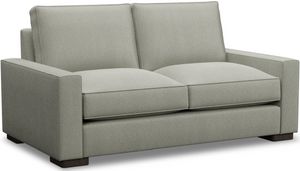 Kevin Charles Fine Upholstery® Edgewater Delray Pewter Loveseat