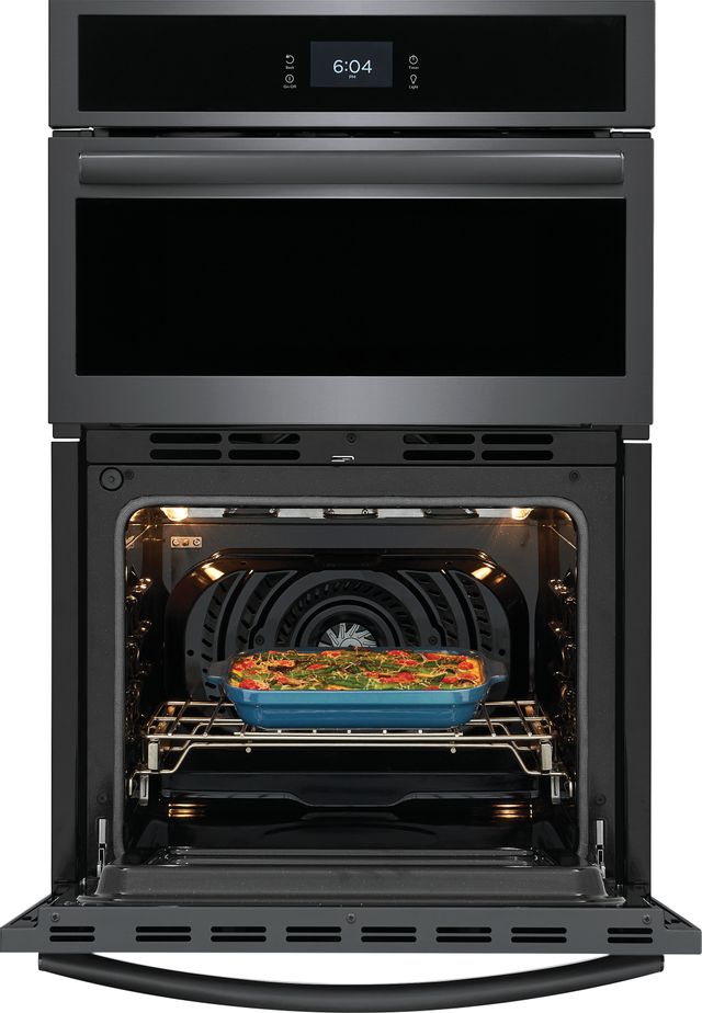 Frigidaire Gallery® 27" Smudge-Proof® Black Stainless Steel Oven/Micro Combo Electric Wall Oven  8