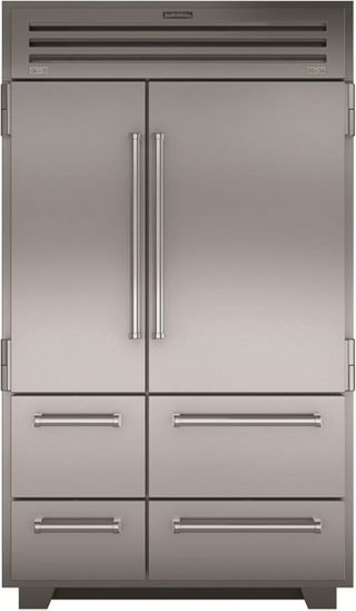 Sub-Zero® 48" Stainless Steel PRO Bottom Freezer Refrigerator