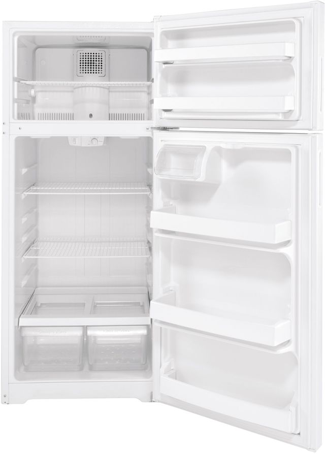 Hotpoint® 17.5 Cu. Ft. White Top Freezer Refrigerator 1
