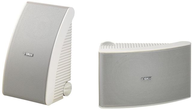 Yamaha White All Weather Outdoor Speakers