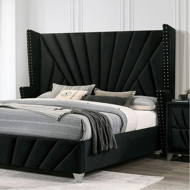 Furniture of America® Carissa Black Eastern | Best Deals Mattress & Furniture | Orem, UT