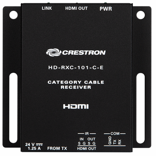 Crestron® DM Lite – HDMI® Over CATx Receiver-Black 1