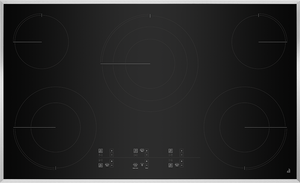 JennAir® 36.31" Electric Cooktop-Stainless Steel
