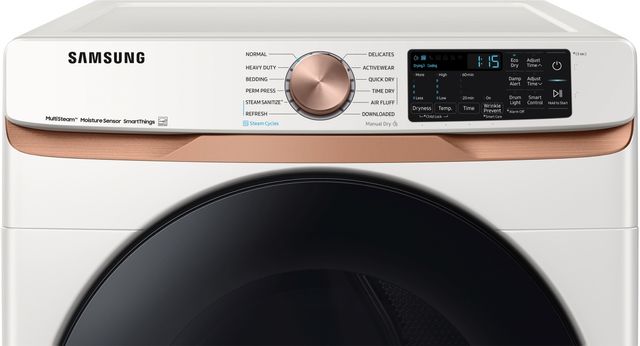 Samsung 8300 Series 7.5 Cu. Ft. Ivory Front Load Gas Dryer 4