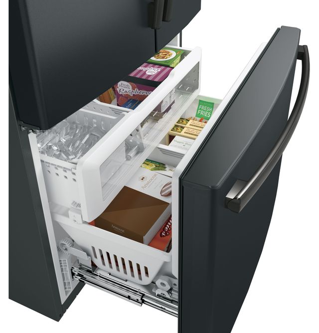 GE Profile™ 23.1 Cu. Ft. Black Slate Counter Depth French Door Refrigerator 10