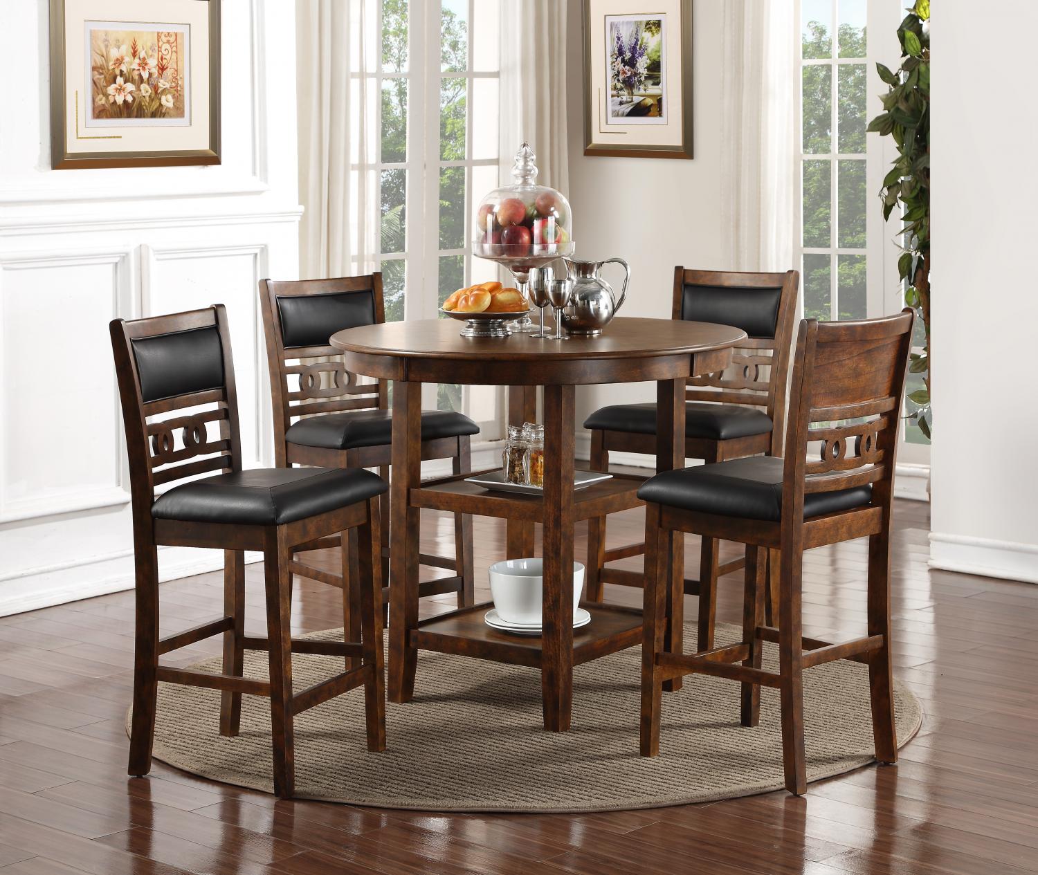 New Classic Furniture Gia Counter Table & 4 Stools