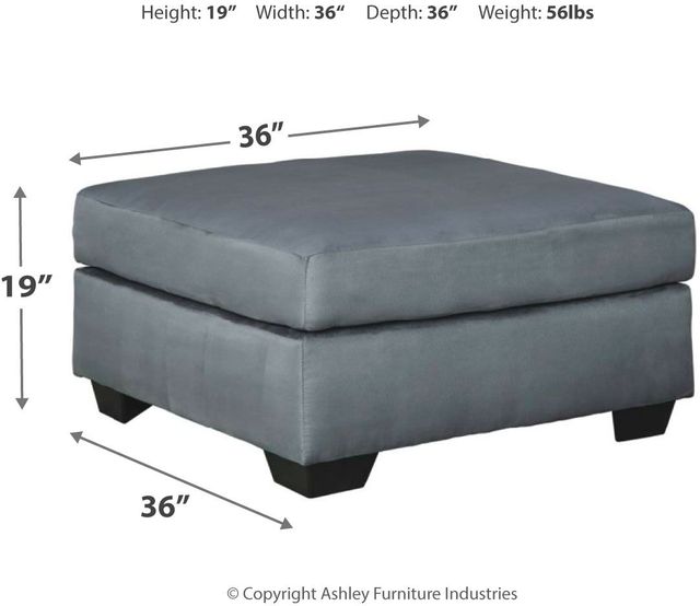 Signature Design by Ashley® Darcy Salsa Oversized Accent Ottoman 2
