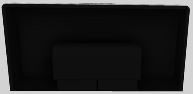 Vent-A-Hood® 42" Black Retro Style Under Cabinet Range Hood 3