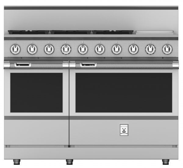 Hestan KRD Series 48" Steeletto Pro Style Dual Fuel Liquid Propane Gas Range with 12" Griddle