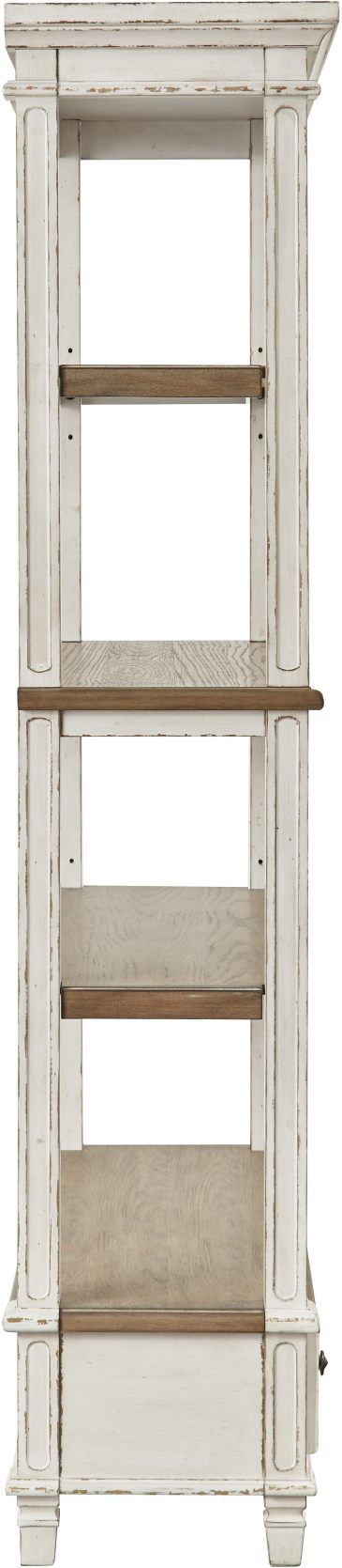 Signature Design by Ashley® Realyn Brown/White Bookcase 2