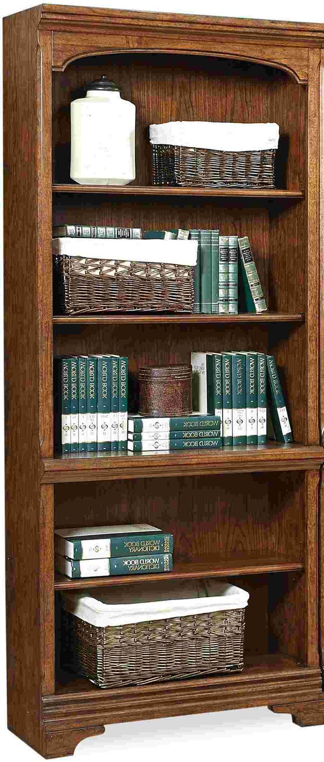 Aspenhome® Hawthorne Carmel Brown Open Bookcase