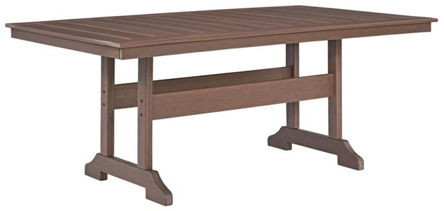 Signature Design by Ashley® Emmeline Brown Outdoor Dining Table 0