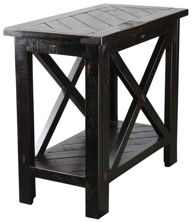 American Heartland Manufacturing Rustic Crossboard Chair Table